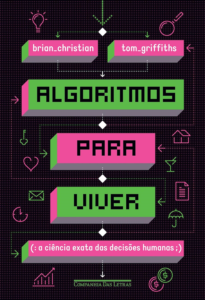 Imagem da capa do e-book algoritimos para viver, em áudio a descrição